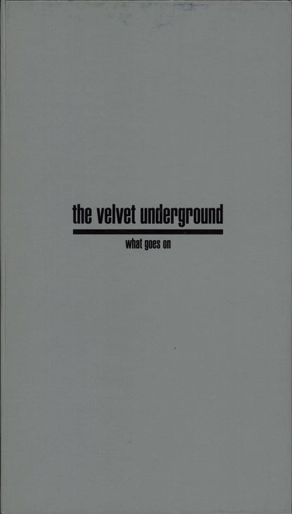 Velvet Underground What Goes On Australian Box set