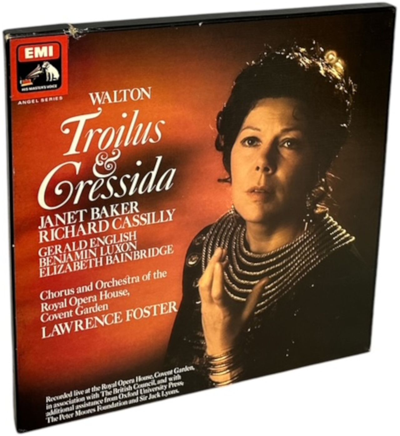 William Walton Troilus & Cressida - Quad UK Box set